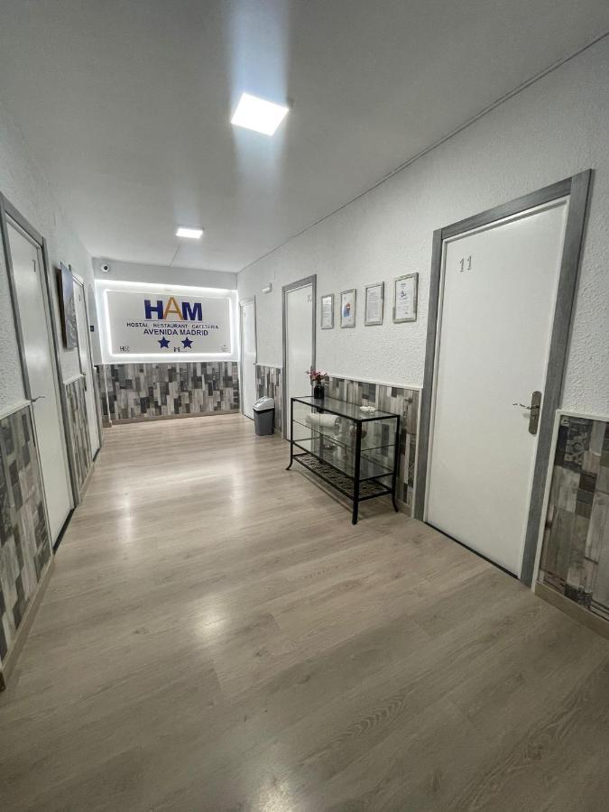 Hostal Restaurante Avenida De Madrid Терраса Экстерьер фото