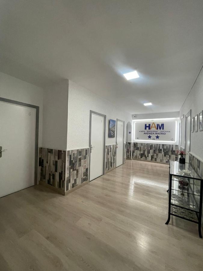 Hostal Restaurante Avenida De Madrid Терраса Экстерьер фото